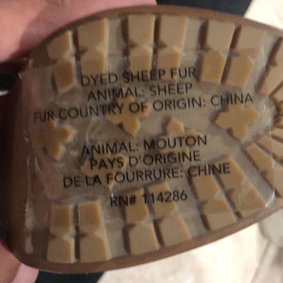 Coach shearling ankle leather boots NWT - Picture 13 of 13